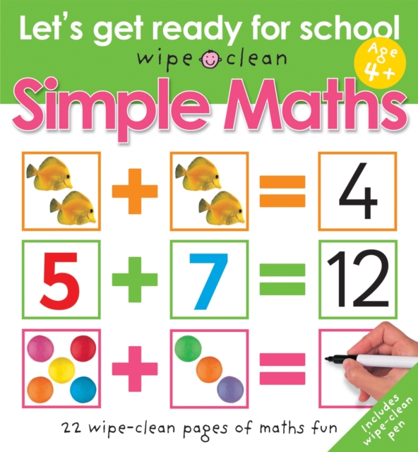 Simple Maths : Let's Get Ready For School, Paperback / softback Book