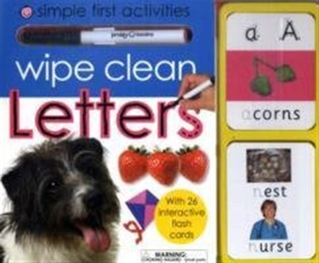 Wipe Clean Letters : Simple First Activities, Board book Book