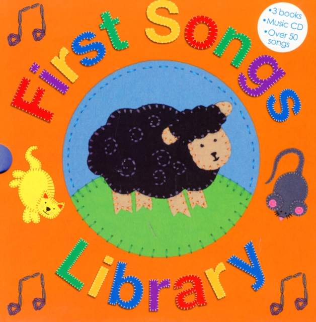 First Songs Library with CD : Sing-along Books, Board book Book