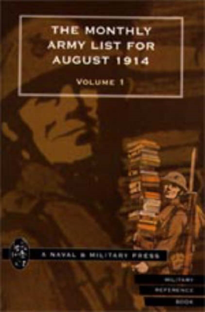Monthly Army List for August 1914, Paperback / softback Book