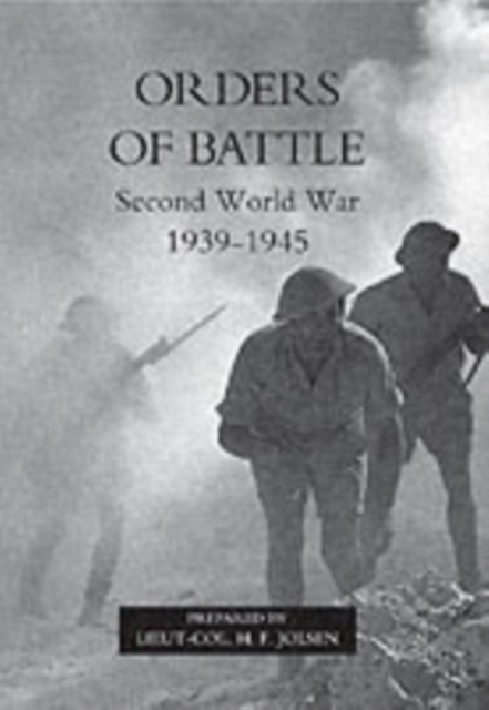 Orders of Battle : Second World War 1939-45, Paperback / softback Book
