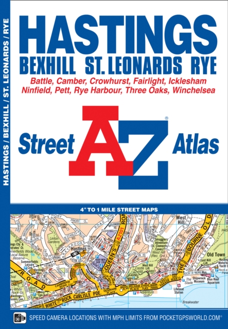 Hastings A-Z Street Atlas, Paperback / softback Book