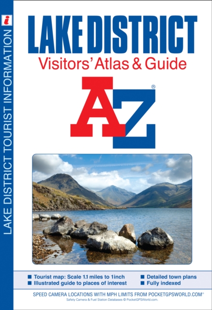 Lake District A-Z Visitors' Atlas, Paperback / softback Book