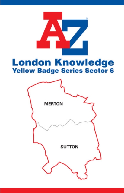 London Knowledge Yellow Badge Series Sector 6, Sheet map, flat Book