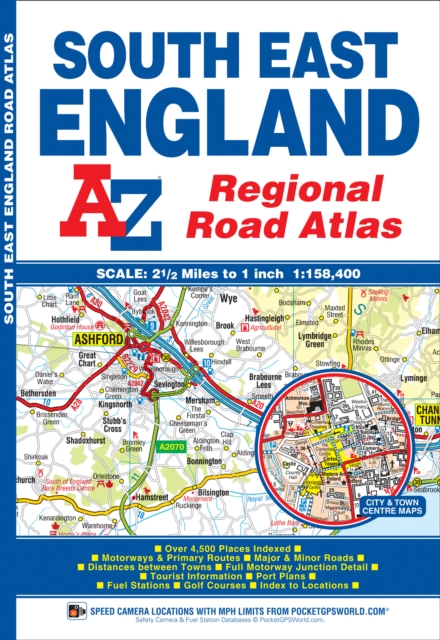 South East England Regional A-Z Road Atlas, Paperback / softback Book