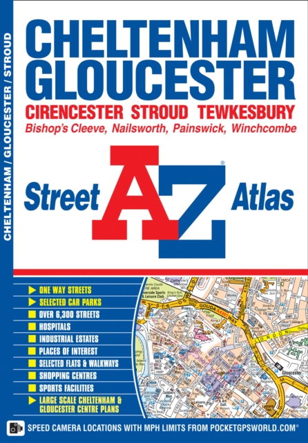 Cheltenham, Gloucester and Stroud A-Z Street Atlas, Paperback / softback Book