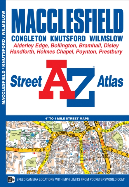 Macclesfield A-Z Street Atlas, Paperback / softback Book