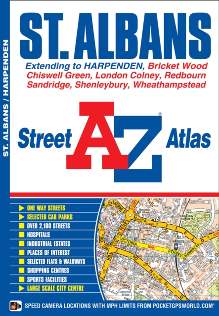 St Albans Street Atlas, Paperback / softback Book