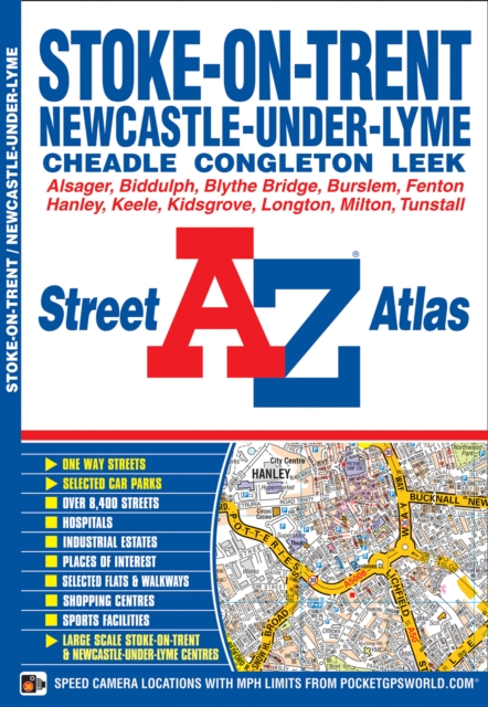 Stoke-on-Trent A-Z Street Atlas, Paperback / softback Book