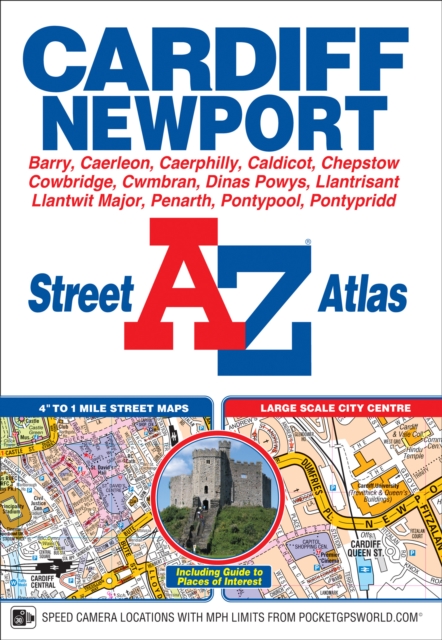 Cardiff & Newport Street Atlas, Paperback / softback Book