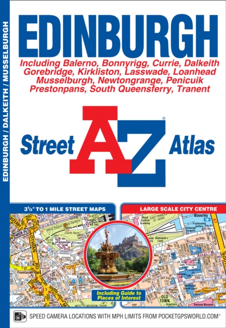 Edinburgh Street Atlas, Paperback / softback Book