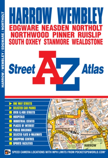 Harrow & Wembley Street Atlas, Paperback Book