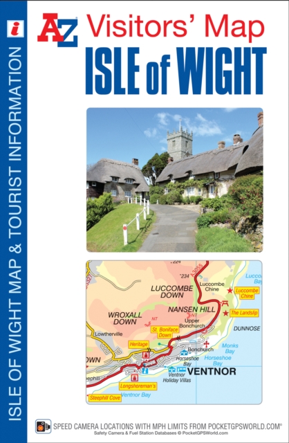Isle of Wight Visitors Map, Sheet map, folded Book