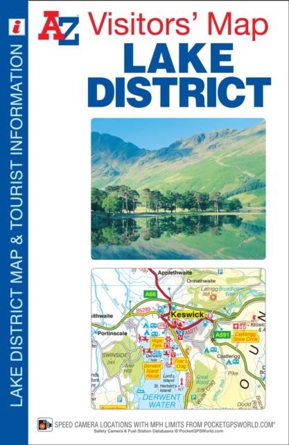 Lake District Visitors Map, Sheet map, folded Book