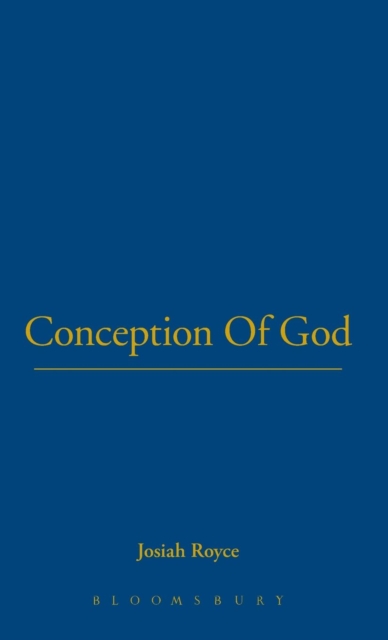 Conception Of God, Hardback Book