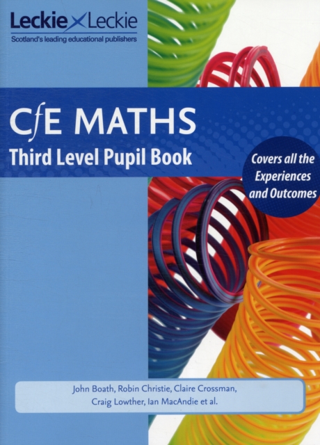 Third Level Maths Pupil Book : Curriculum for Excellence Maths for Scotland, Paperback / softback Book