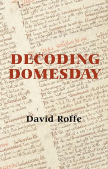 Decoding Domesday, Hardback Book