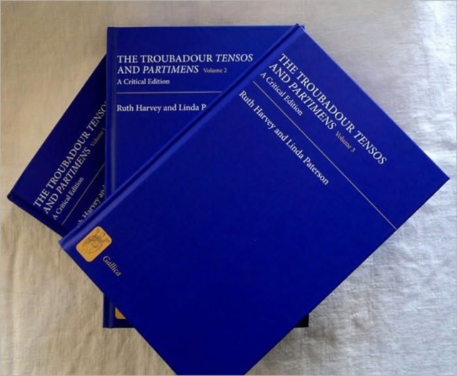 The Troubadour Tensos  and  Partimens [3 volume set] : A Critical Edition, Hardback Book