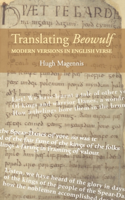 Translating Beowulf: Modern Versions in English Verse, Hardback Book