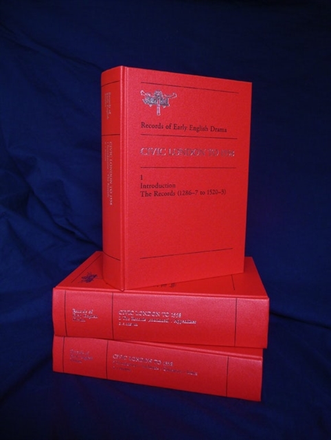Civic London to 1558 [3 volume set], Hardback Book