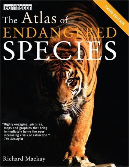 The Atlas of Endangered Species, Paperback / softback Book