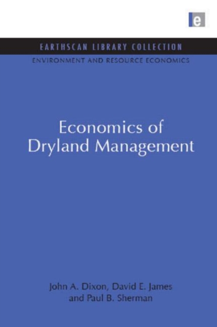 Economics of Dryland Management, Hardback Book