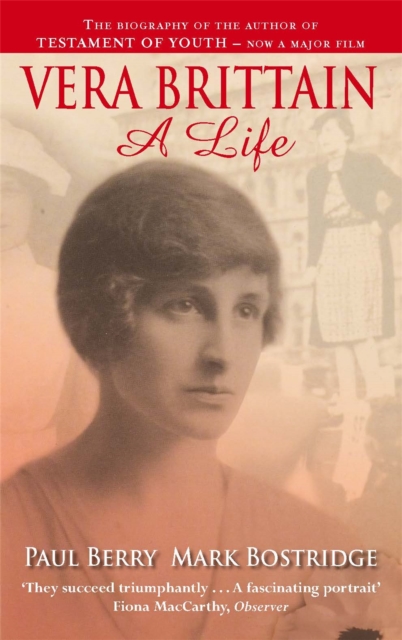 Vera Brittain: A Life, Paperback / softback Book