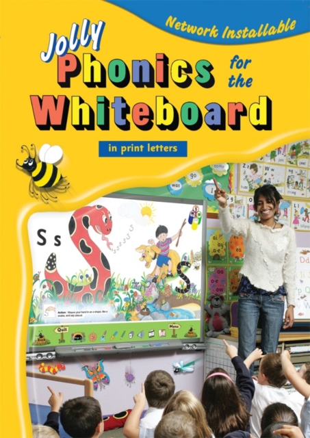 Jolly Phonics for the Whiteboard (site licence) : in Print Letters (American English edition), CD-ROM Book