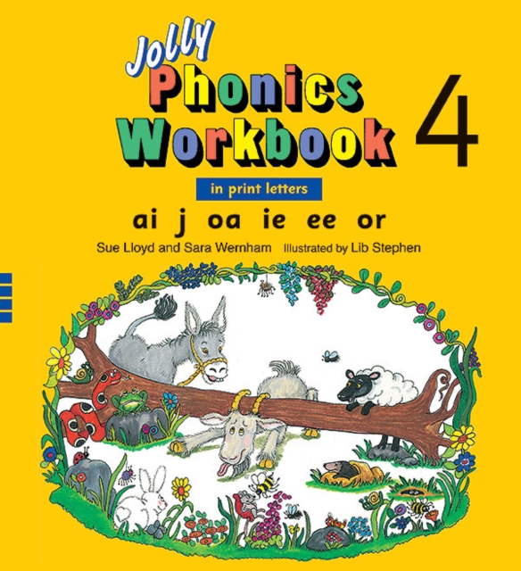 Jolly Phonics Workbook 4, Paperback Book
