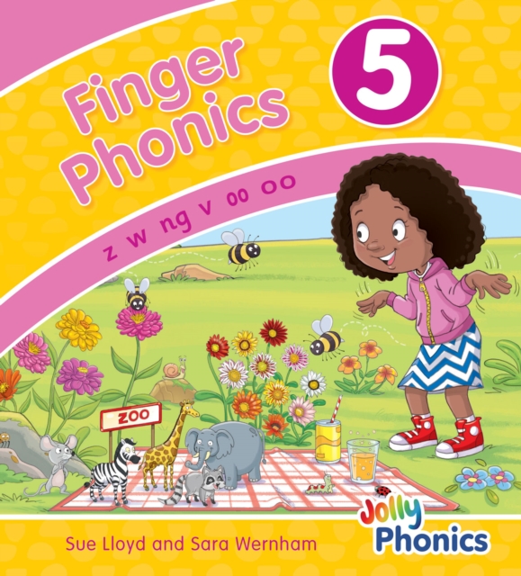 Finger Phonics Book 5 : in Precursive Letters (British English edition), Board book Book