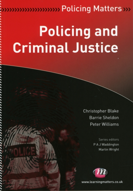 Policing and Criminal Justice, Paperback / softback Book