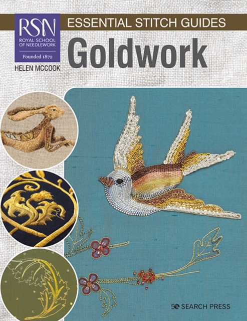 RSN Essential Stitch Guides: Goldwork, Spiral bound Book