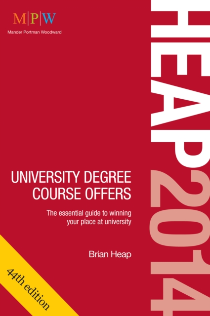 HEAP: University Degree Course Offers, Paperback Book