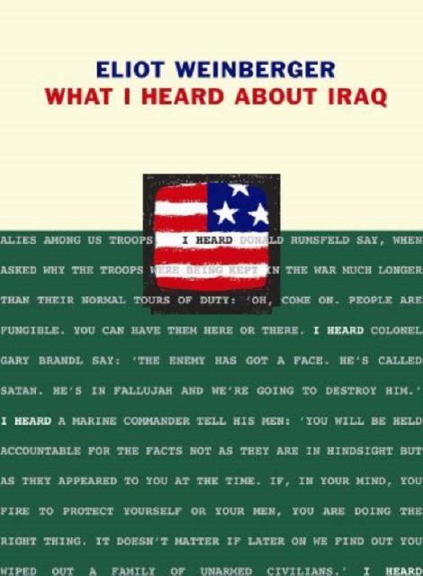 What I Heard About Iraq, Paperback / softback Book