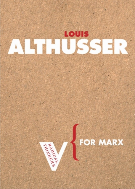 For Marx, Paperback / softback Book