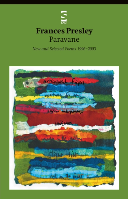 Paravane : New and Selected Poems 1996-2003, Paperback / softback Book