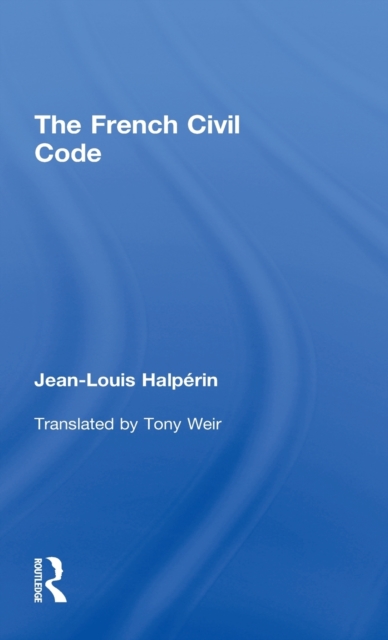 The French Civil Code, Hardback Book