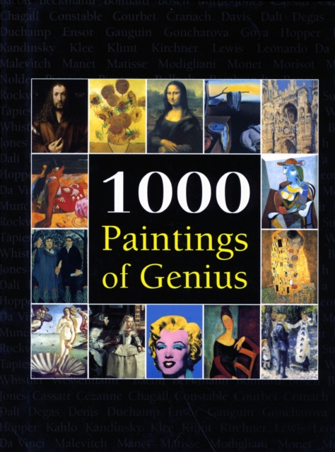 1000 Paintings of Genius, Hardback Book