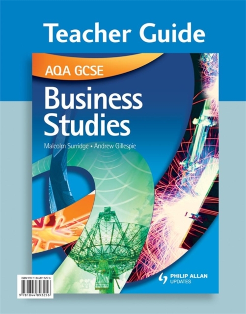 AQA GCSE Business Studies Teacher Guide + CD-ROM, Spiral bound Book