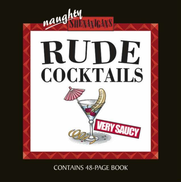 Rude Cocktails, Mixed media product Book