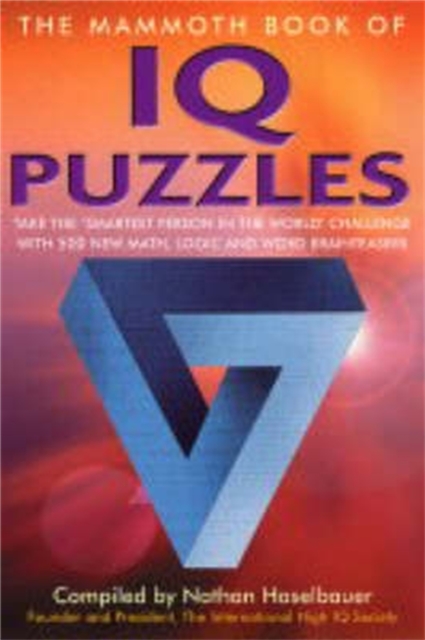 The Mammoth Book of IQ Puzzles, Paperback / softback Book