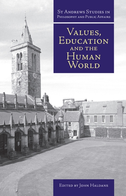 Values, Education and the Human World, EPUB eBook