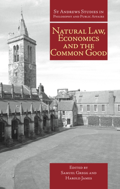 Natural Law, Economics and the Common Good, Hardback Book