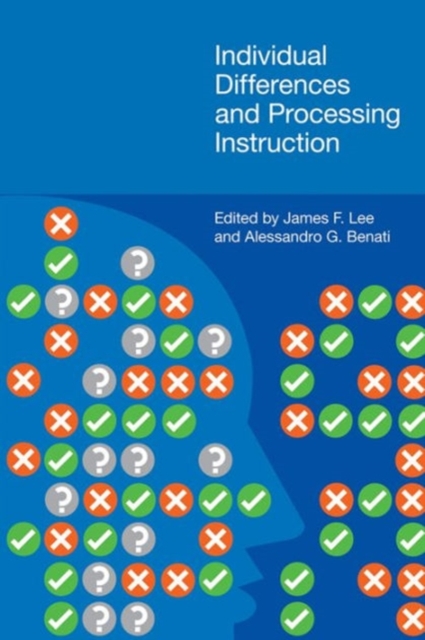 Individual Differences and Processing Instruction, Paperback / softback Book