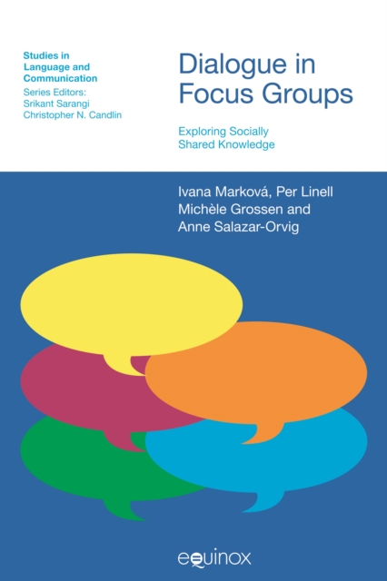 Dialogue in Focus Groups, PDF eBook