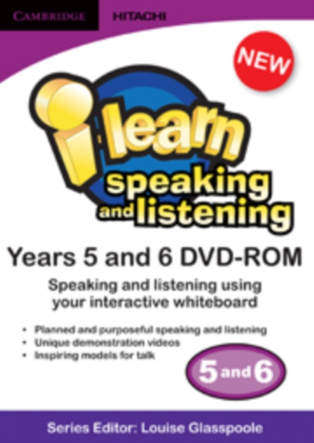 i-learn: Speaking and Listening Years 5 and 6 DVD-ROM, DVD-ROM Book