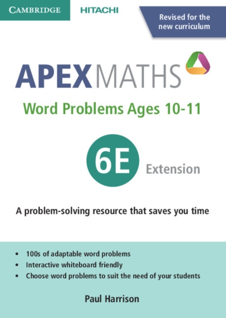 Apex Word Problems Ages 10-11 6 Extension UK edition, CD-ROM Book