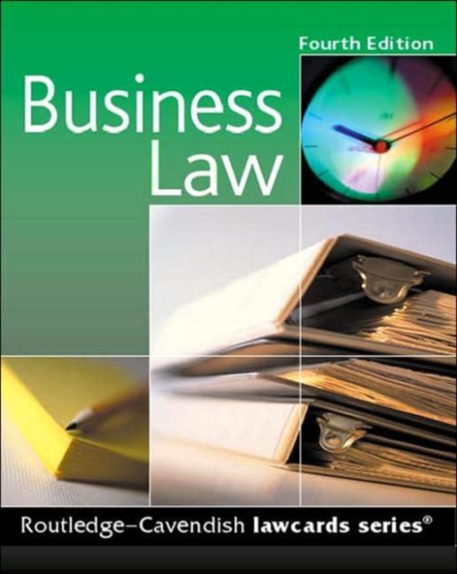 Cavendish: Business Lawcards, Paperback / softback Book