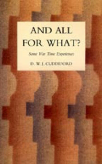 And All for What?, Paperback / softback Book