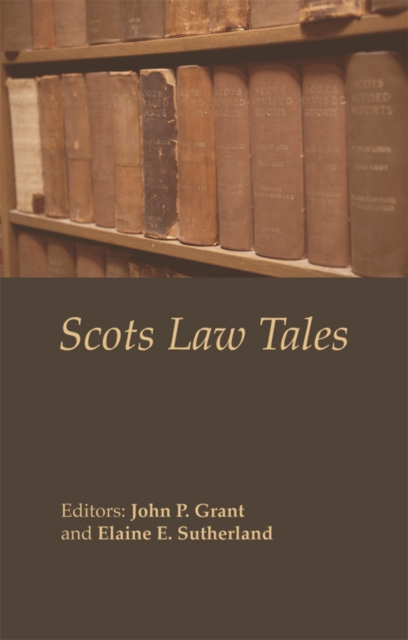 Scots Law Tales, Paperback / softback Book